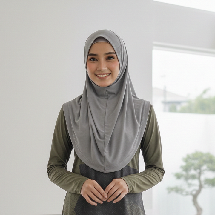 hijab instan sport hijab
